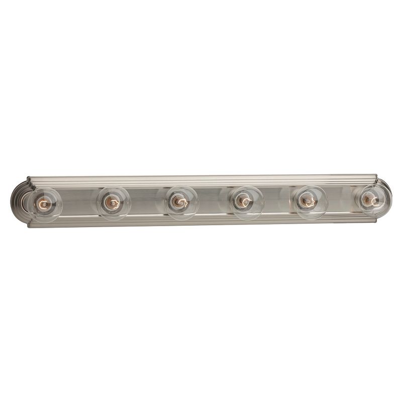 36" De-Lovely Six Light Wall / Bath Brushed Nickel - Sea Gull Lighting