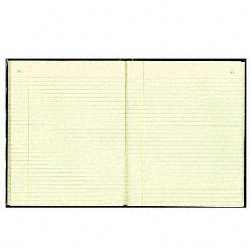 Texthide Record Book, Black/burgundy, 150 Green Pages, 10 3/8 X 8 3/8