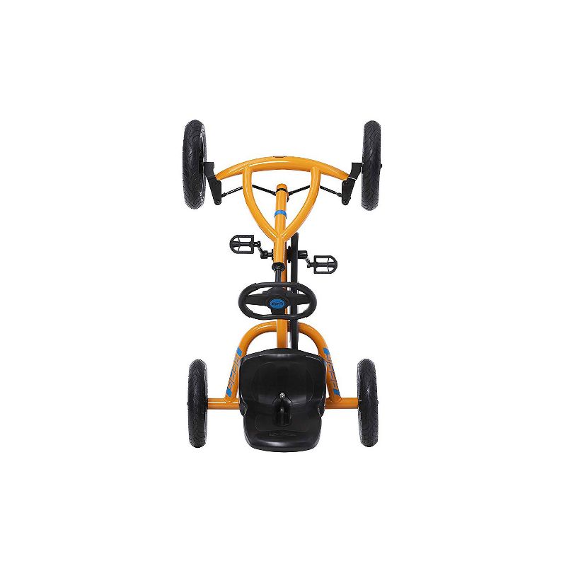 BERG Toys Buddy Kids Toddler Safe Pedal 4 Wheel Go Kart Toy, Orange