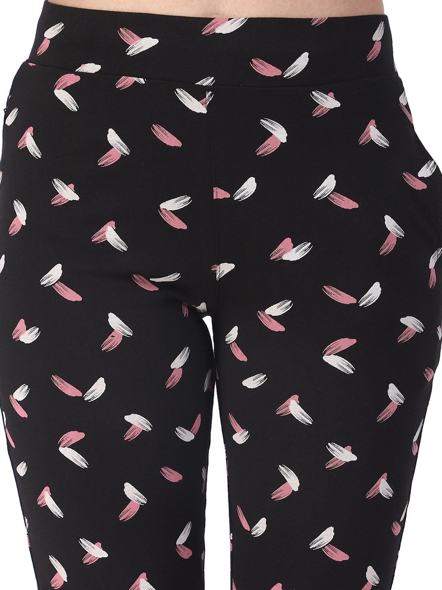 Proteens Black Printed Pyjamas