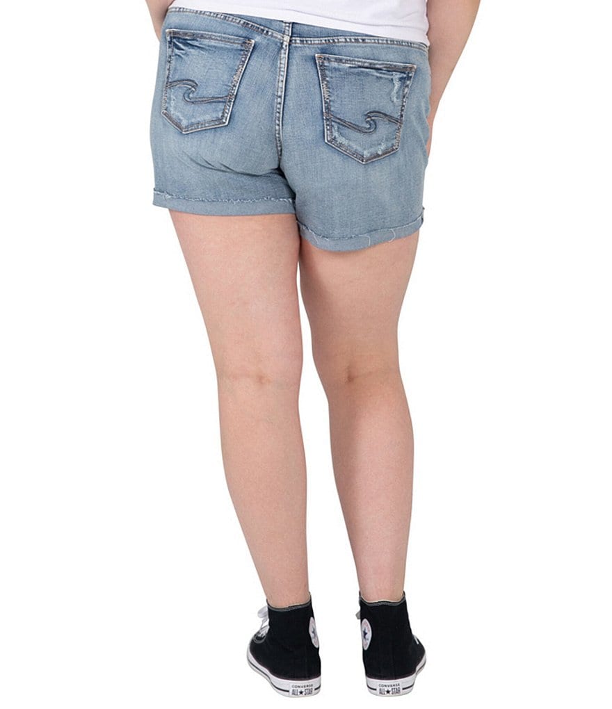 Code Bleu Plus Size Chelsea Bermuda Shorts