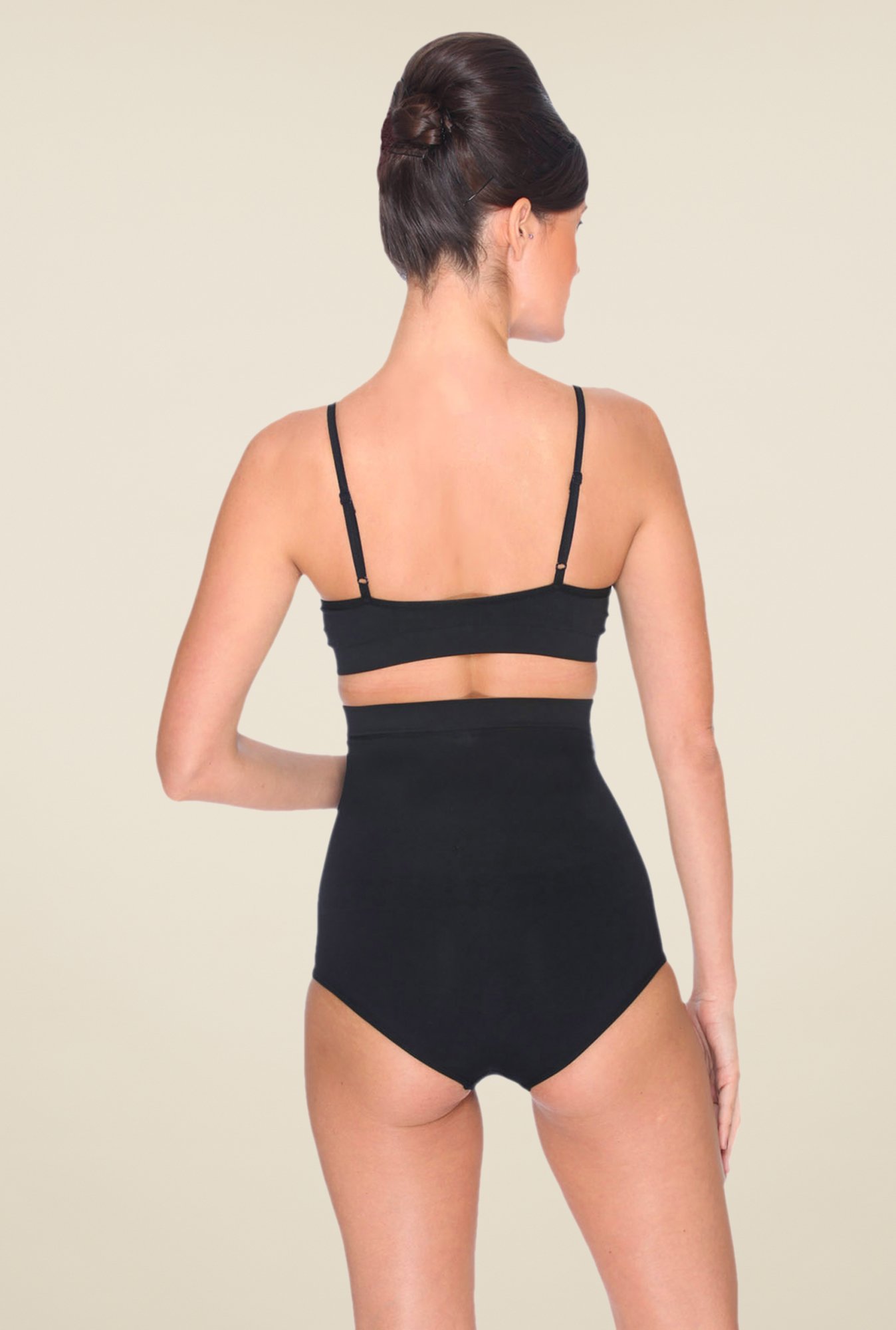C9 Black Solid Shapewear Bottom