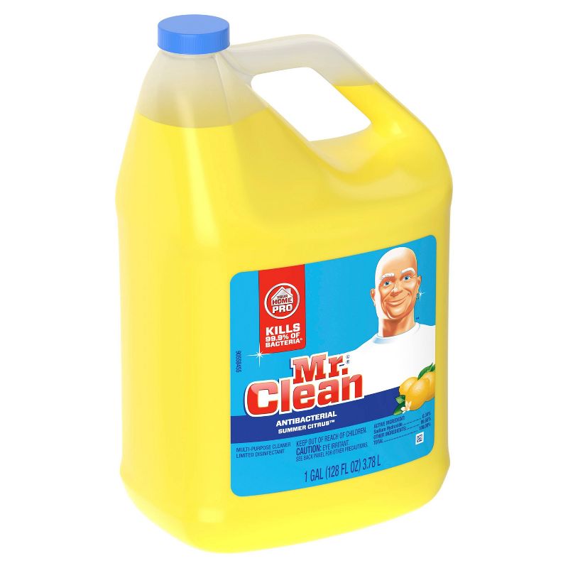 Mr. Clean Antibacterial Multi-Surface Cleaner - Summer Citrus - 128 fl oz