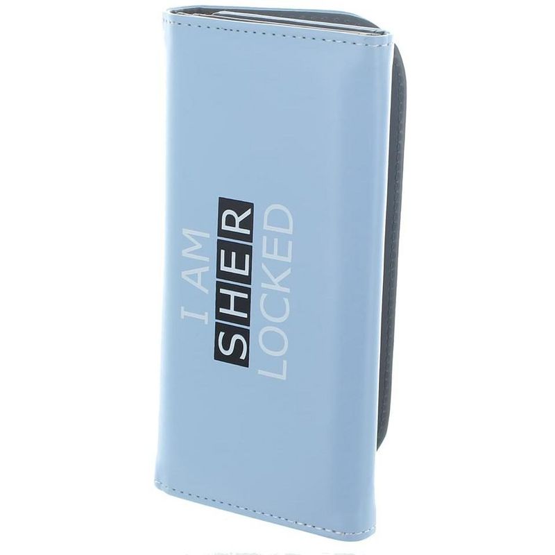 Seven20 Sherlock Holmes Women's Clutch Wallet: I Am Sher Locked (Teal)