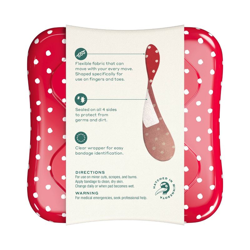 Welly Handy Bandies Finger & Toe Flex Fabric Assorted Bandages - 24ct