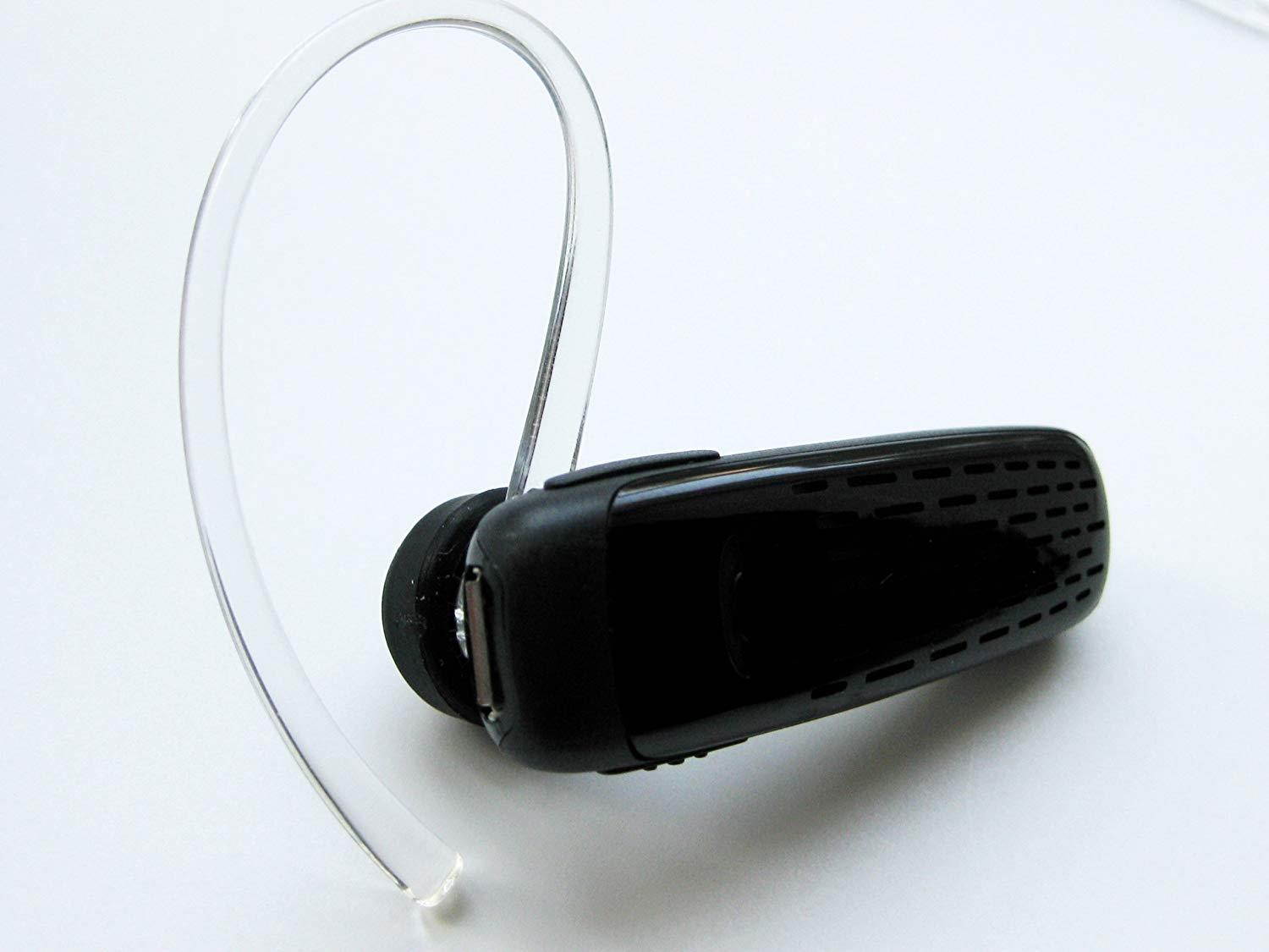 2 Clear Earhooks for Plantronics M25 M100 M155 Bluetooth Headset Wireless Devices