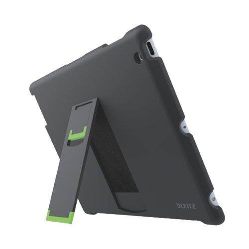 Leitz Matte Black Case with Stand for iPad 2/3/4 (6312-02)