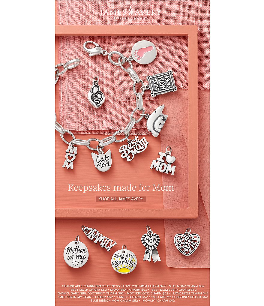 James Avery I Love Mom Charm
