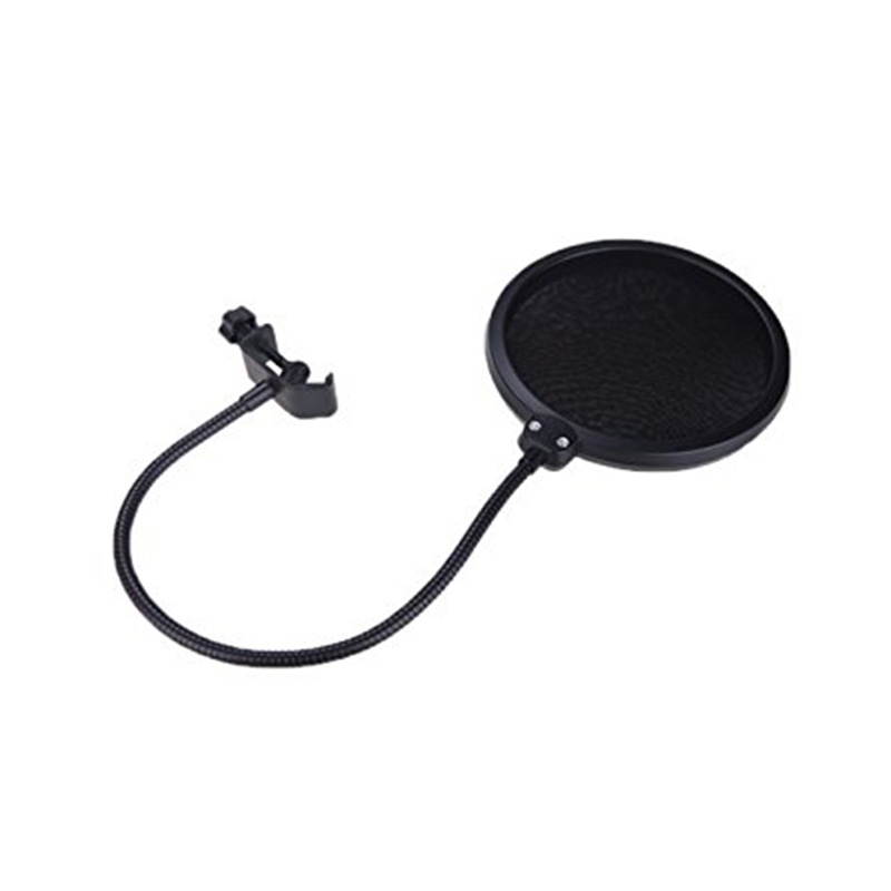 Flexible Mic Microphone Studio Wind Screen Pop Filter Mask Shied Gooseneck