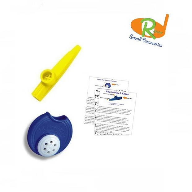 Mommy & Me Learn to Play Educational Music Pack - Kazoo/Humazoo (Muffin Man) #RSDMMY2