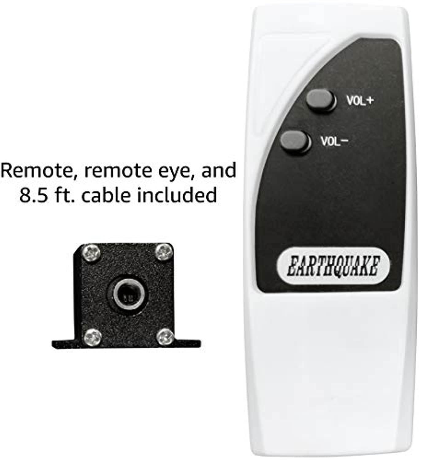 Earthquake Sound Supernova Luminous LU-12 12-Inch Powered Subwoofer with Slaps V2 Passive Radiator, Cherry (LU-12CHERRY)