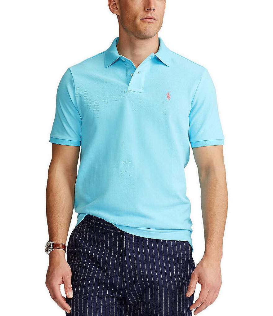 Polo Ralph Lauren Classic-Fit Solid Mesh Polo Shirt