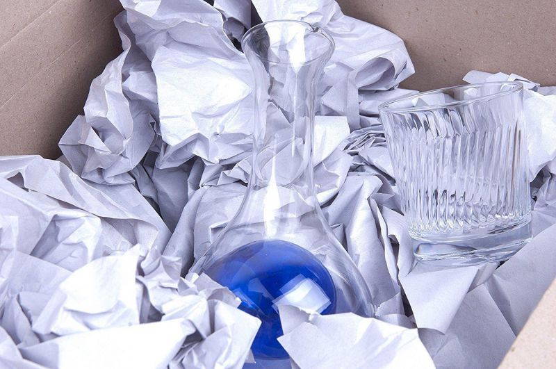 Newsprint Packing Paper: 5.5 lbs (~125 Sheets) of Unprinted, Clean Newsprint Paper, 31" x 21.5"