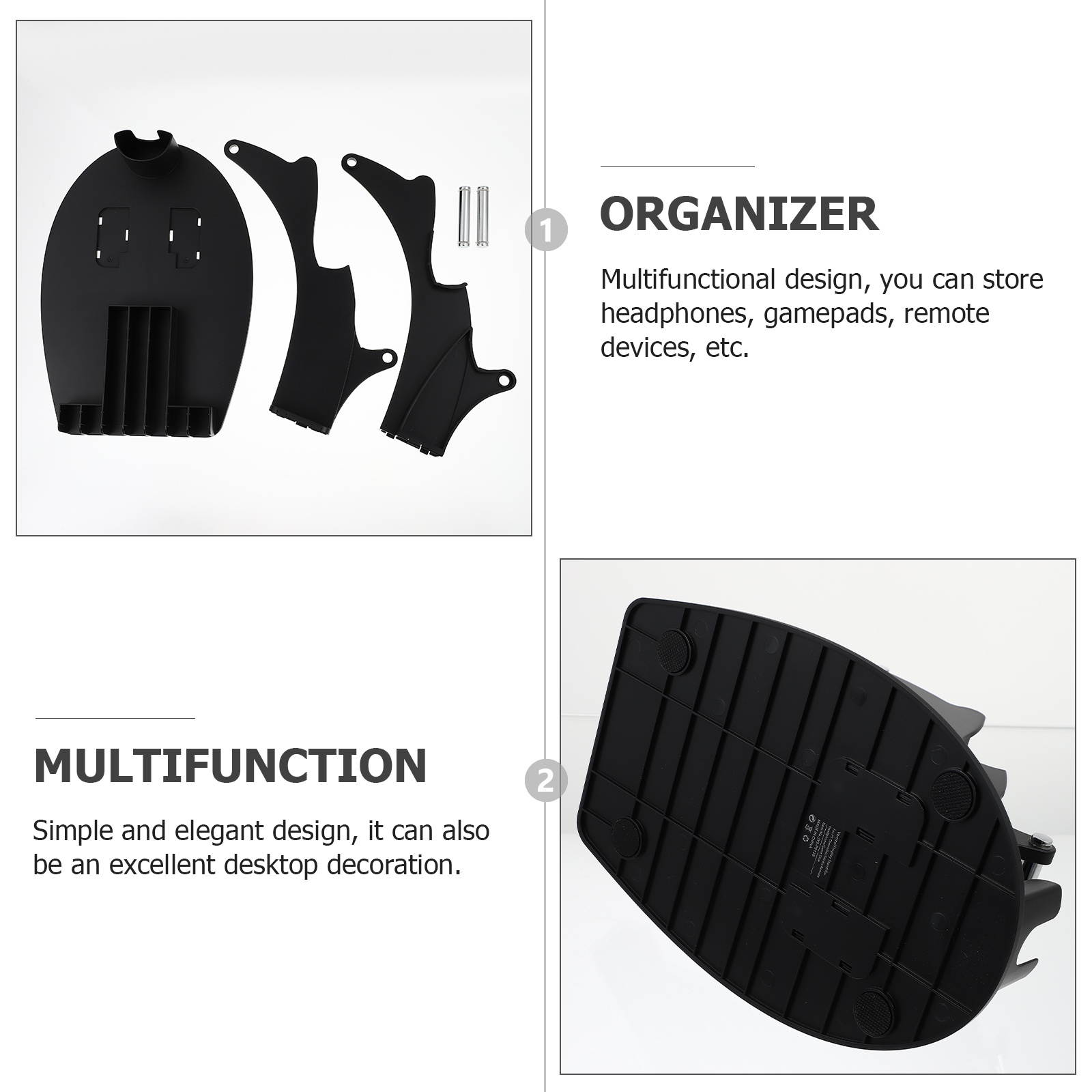 1pc TV Controller Remote Device CD  Headset Gamepad Bracket Shelf Stand for Home