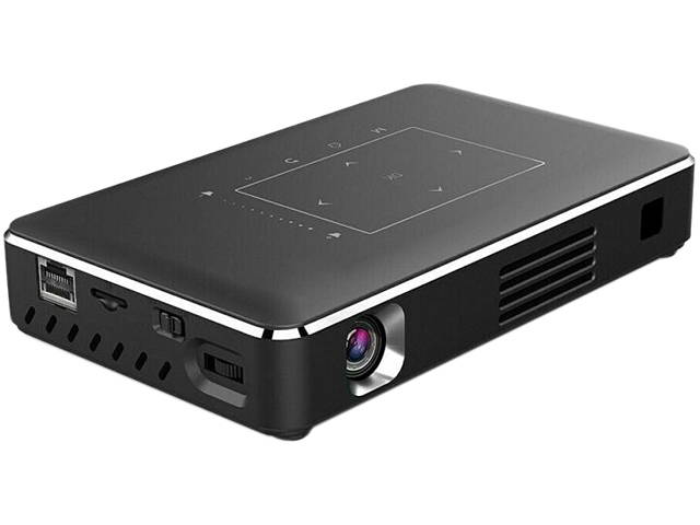 5000 Lumen DLP Android Wifi 4K HD 1080P TOUCH Projector HDMI 2G+16G HDMI USB New