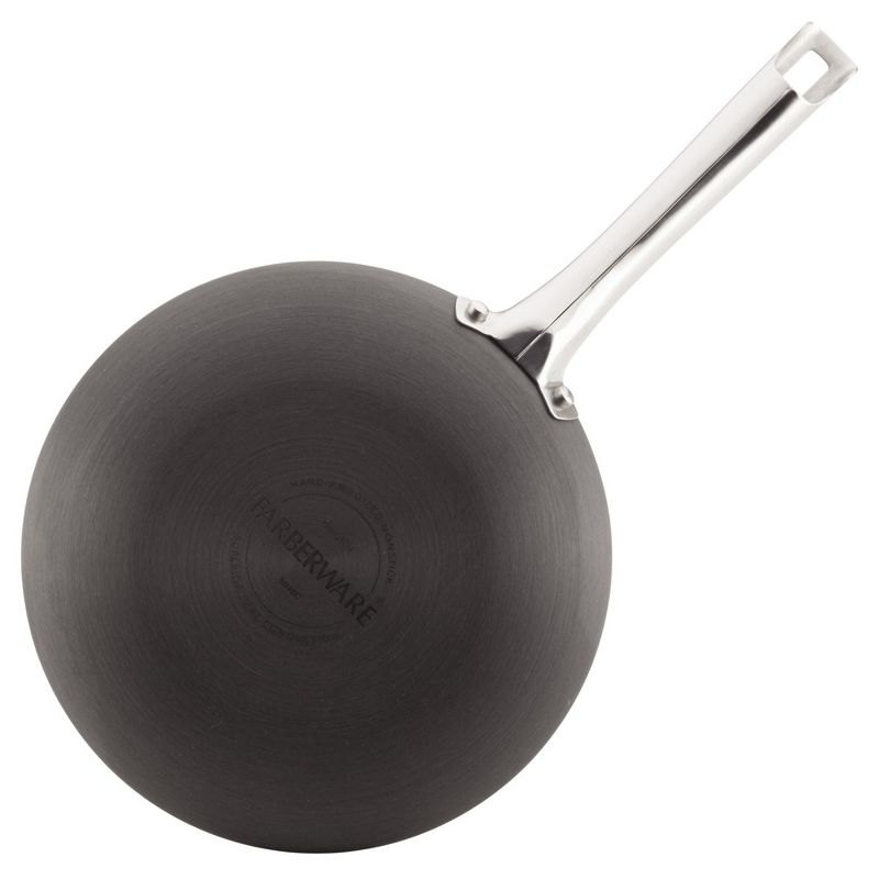 Farberware Hard-Anodized Aluminum Nonstick Twin Skillet Set - 8-Inch and 10-Inch - Gray