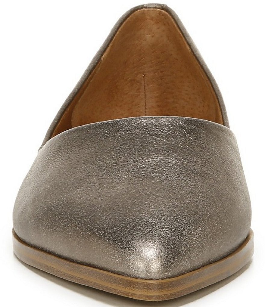 Trotters Harlow Lizard Patent Suede Leather Slip-Ons