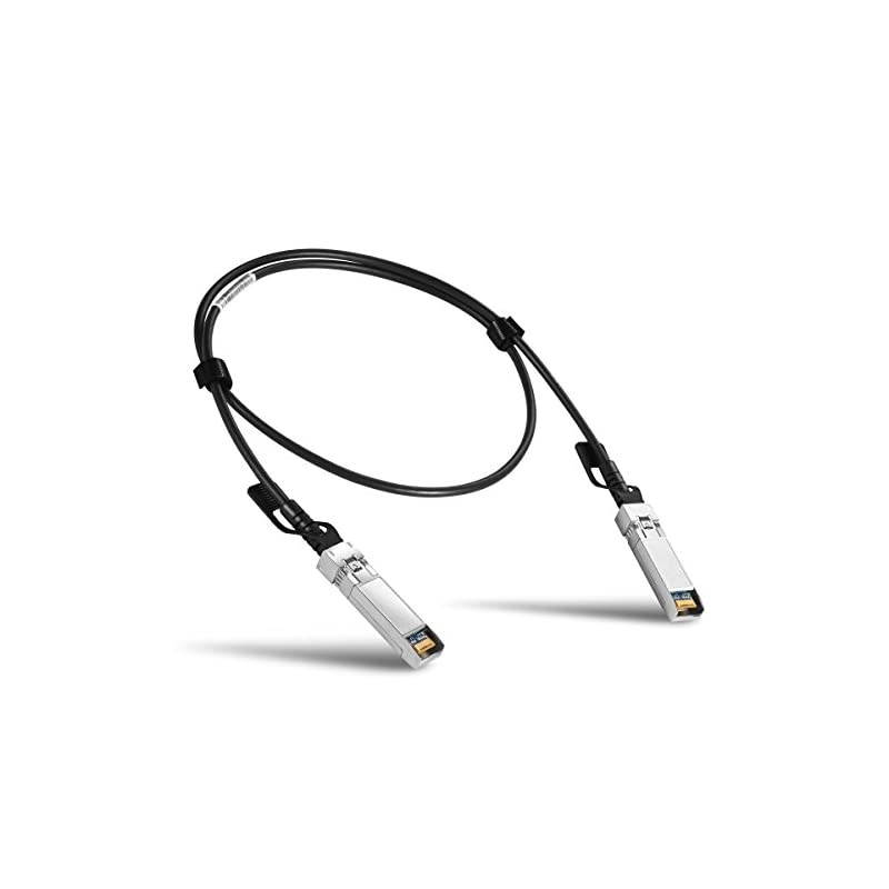 SFP+ DAC Twinax Cable, 10Gbase-CU Direct Attached Copper SFP Cable, Compatible for Cisco SFP-H10GB-CU1.5M, Ubiquiti, D-Link, Juniper, Mellanox, Mikrotik, Netgear, Supermicro, Open Source Switches