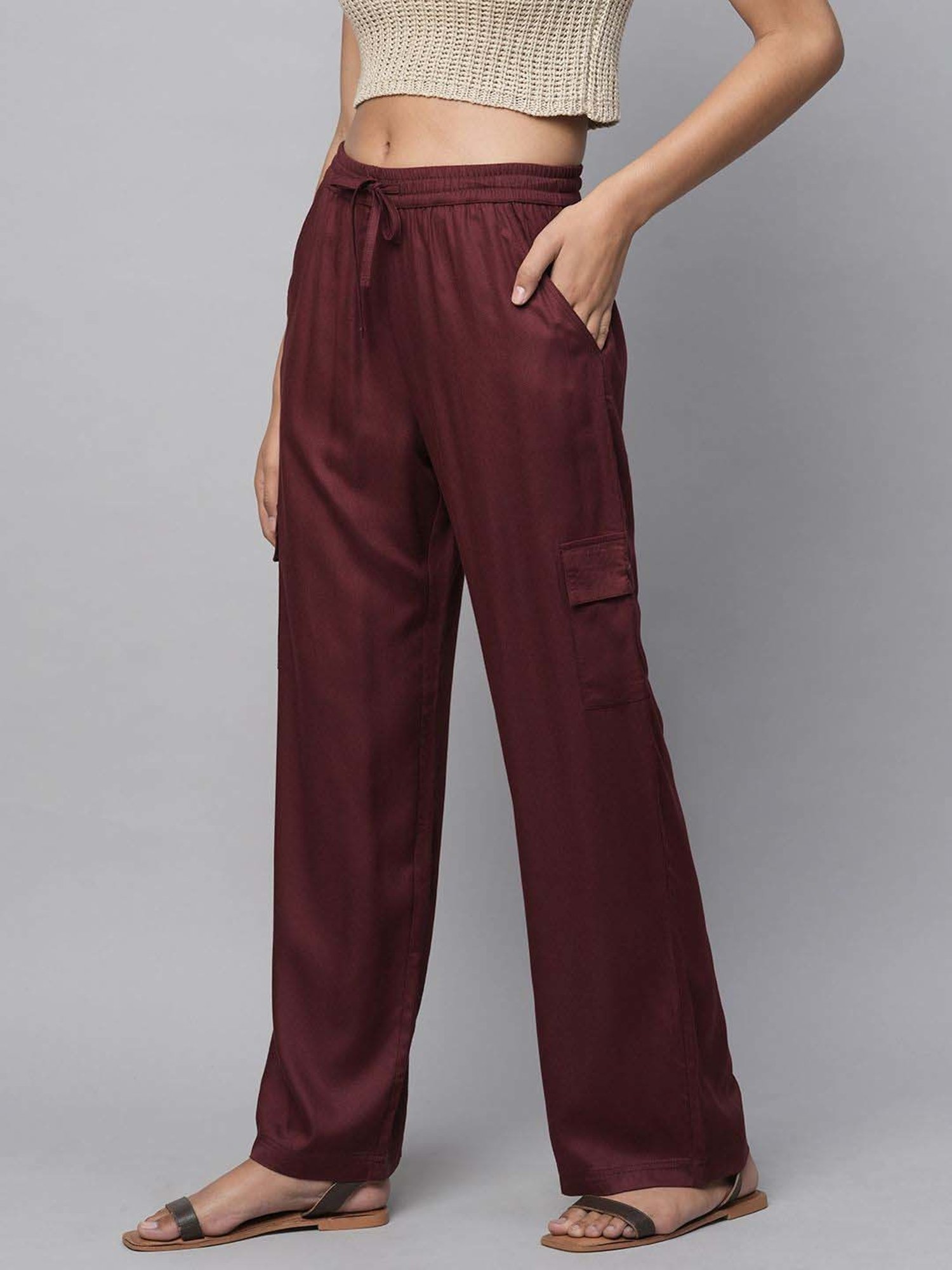 Chemistry Maroon Lounge Pants