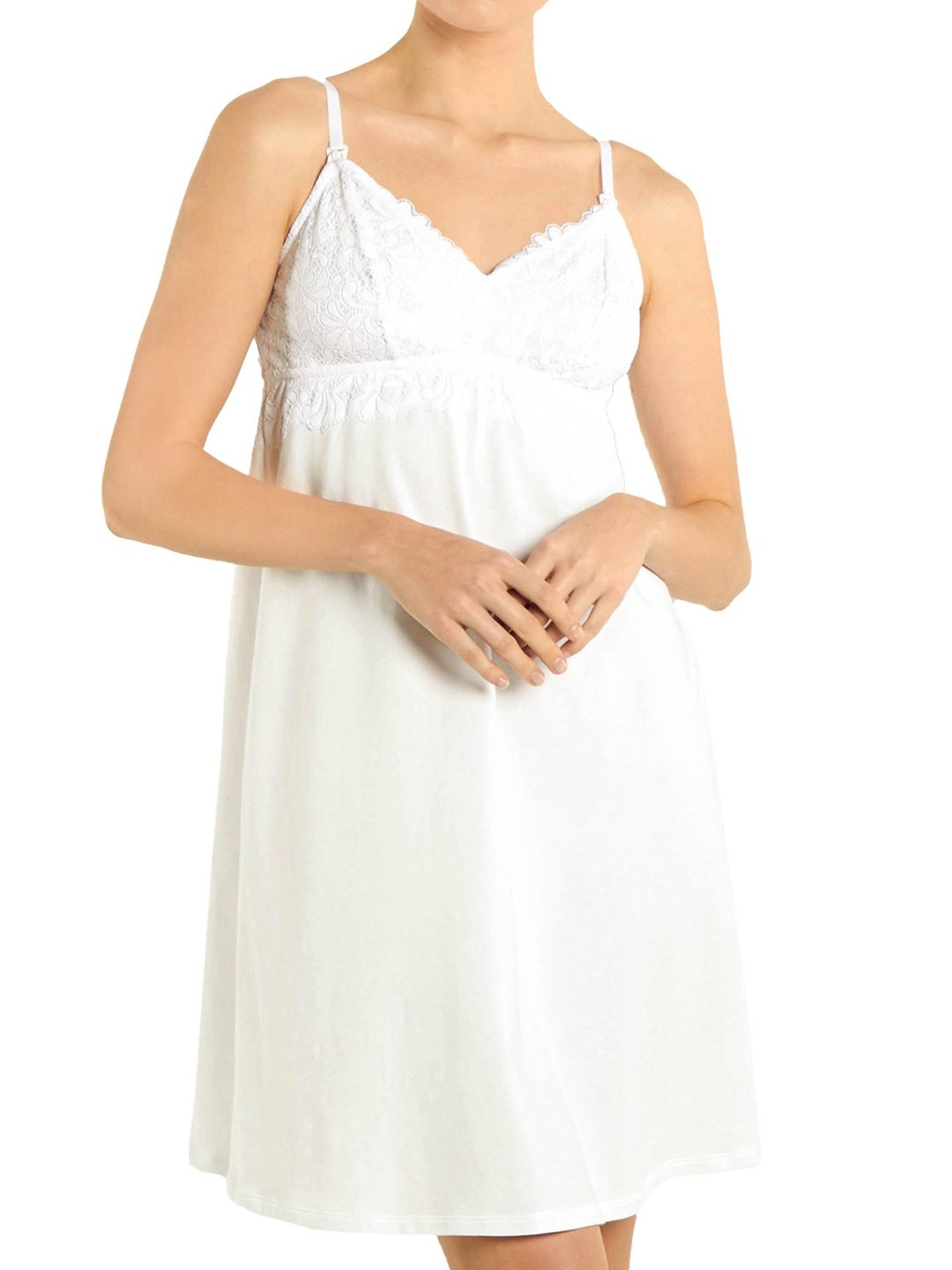 YamamaY White Lace Chemise (Cristiana)