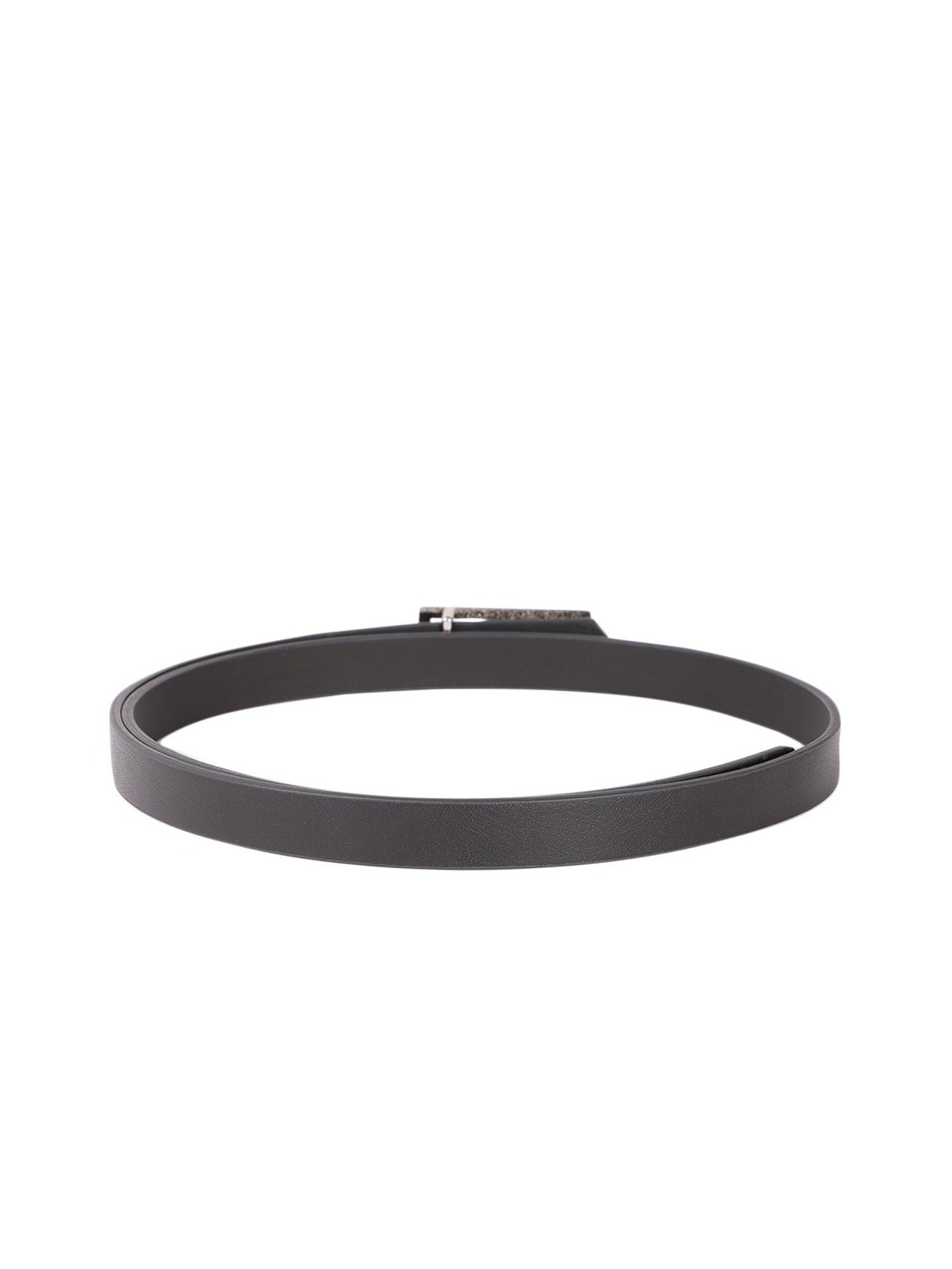 Crusset Black Casual Belt for Women