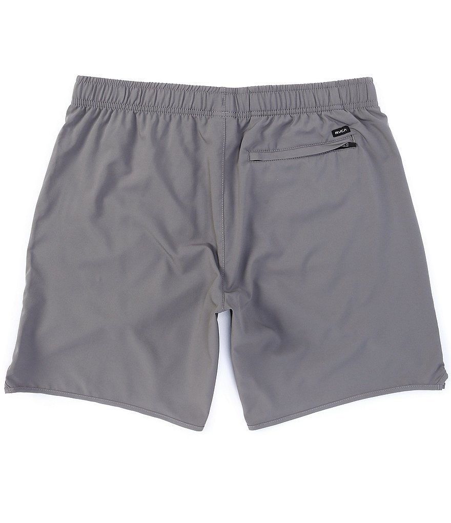 Redsand Elastic Waist Colorblock 20#double; Outseam Volley Shorts