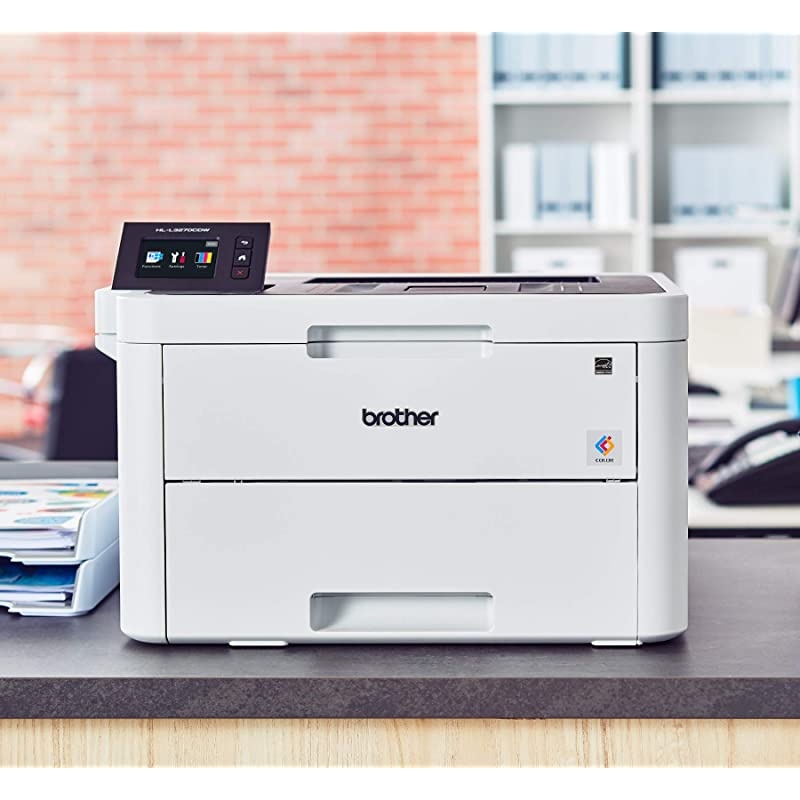 HL-L3270CDW Compact Wireless Digital Color Printer with NFC, Mobile Device and Duplex Printing - Ideal for Home and Small Office Use,  Dash Replenishment Ready