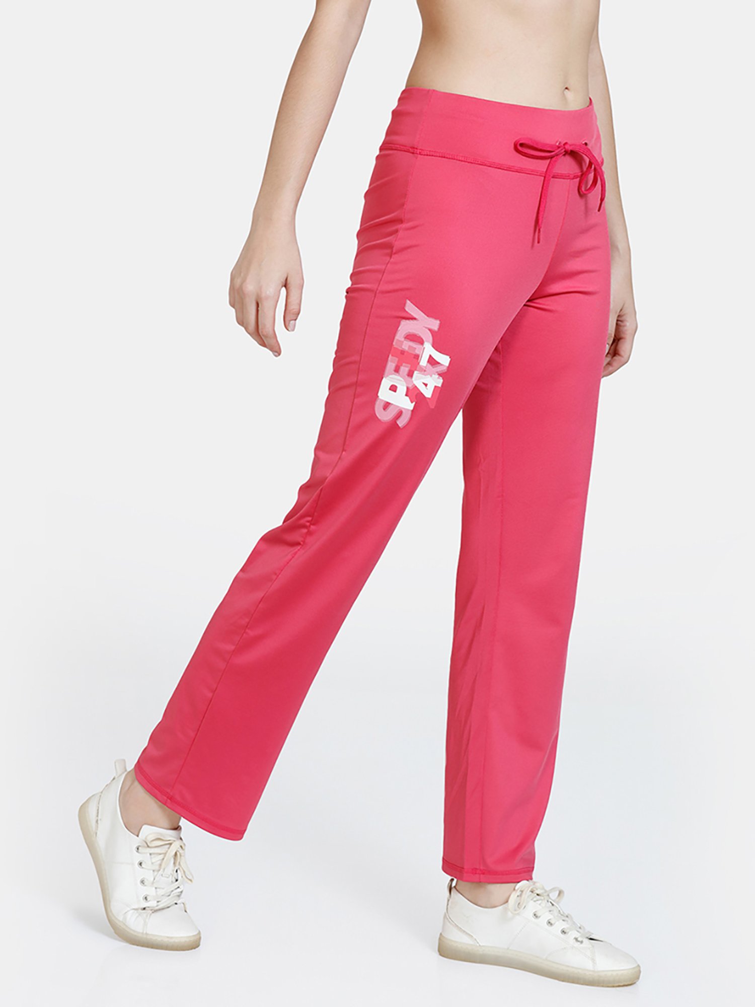 Zelocity by Zivame Dark Pink Track Pants