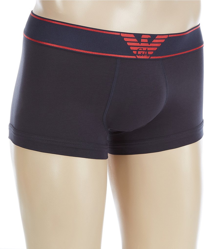 Emporio Armani Shiny Bold Trunks