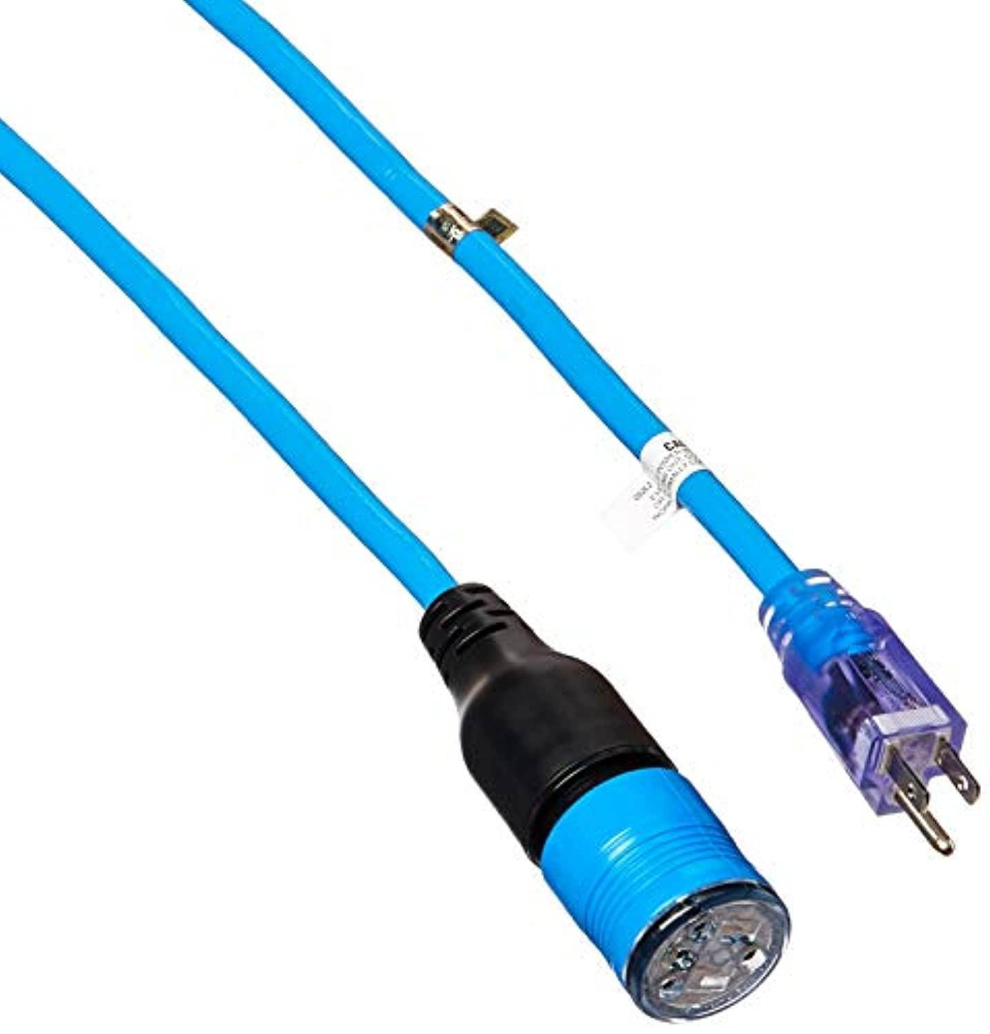 century d14412100bl 100' 12/3 blue extension cord