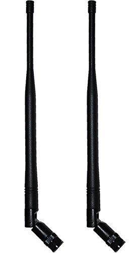 A Pair of 1/2 Wave Receiver Antennas for Shure UHF-R,ULX,SLX,QLX-D,ULX-D,BLX4R Receivers