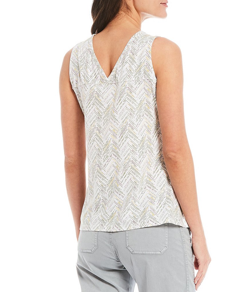 Aventura Alba Organic Cotton Blend Sleeveless V-Neck Tank