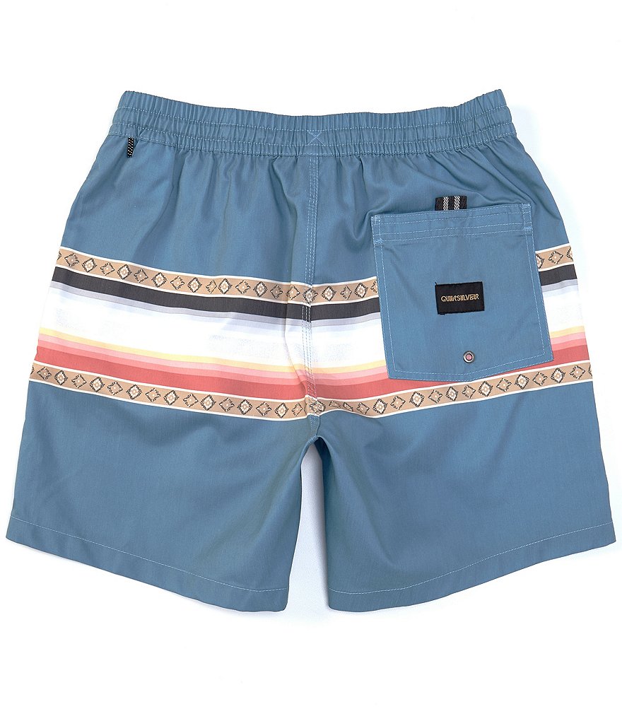 Quiksilver Sun Faded 17#double; Outseam Volley Shorts