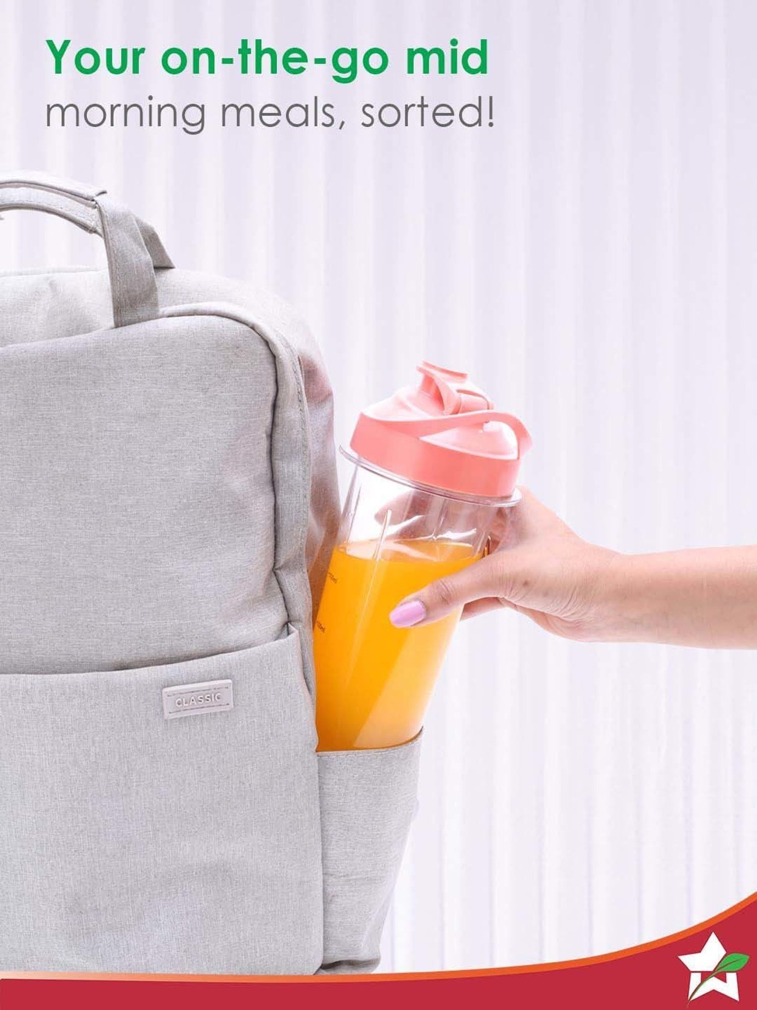 Pigeon Juicer 150W with Separate Juice & Pulp Cups (Red & Black)