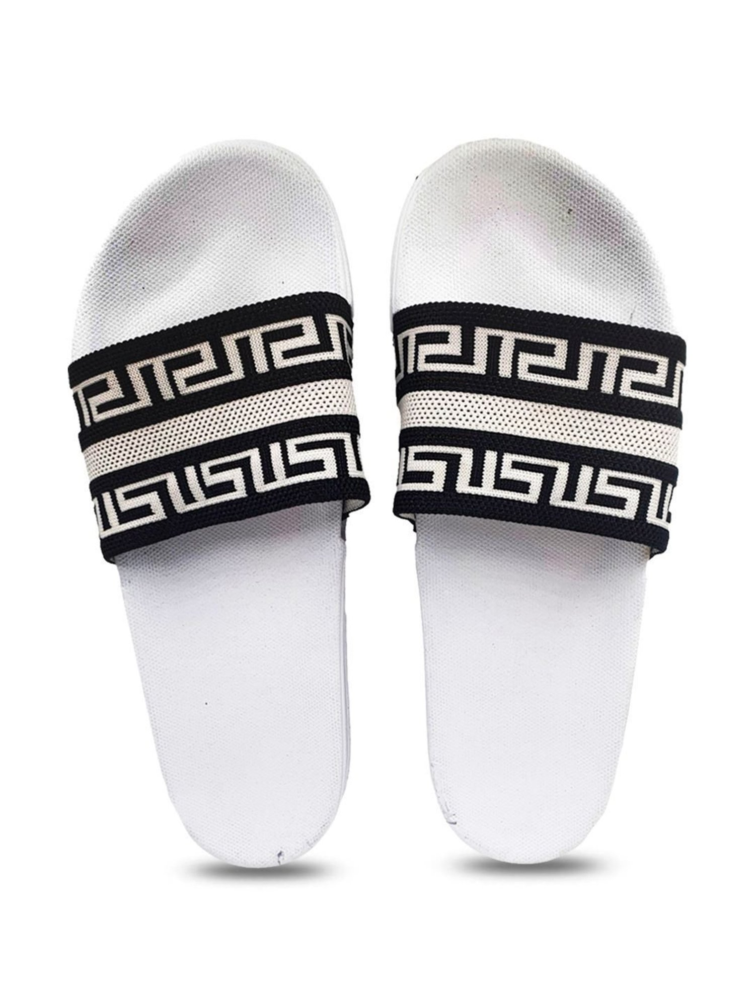 Pampy Angel Men's White Casual Slides