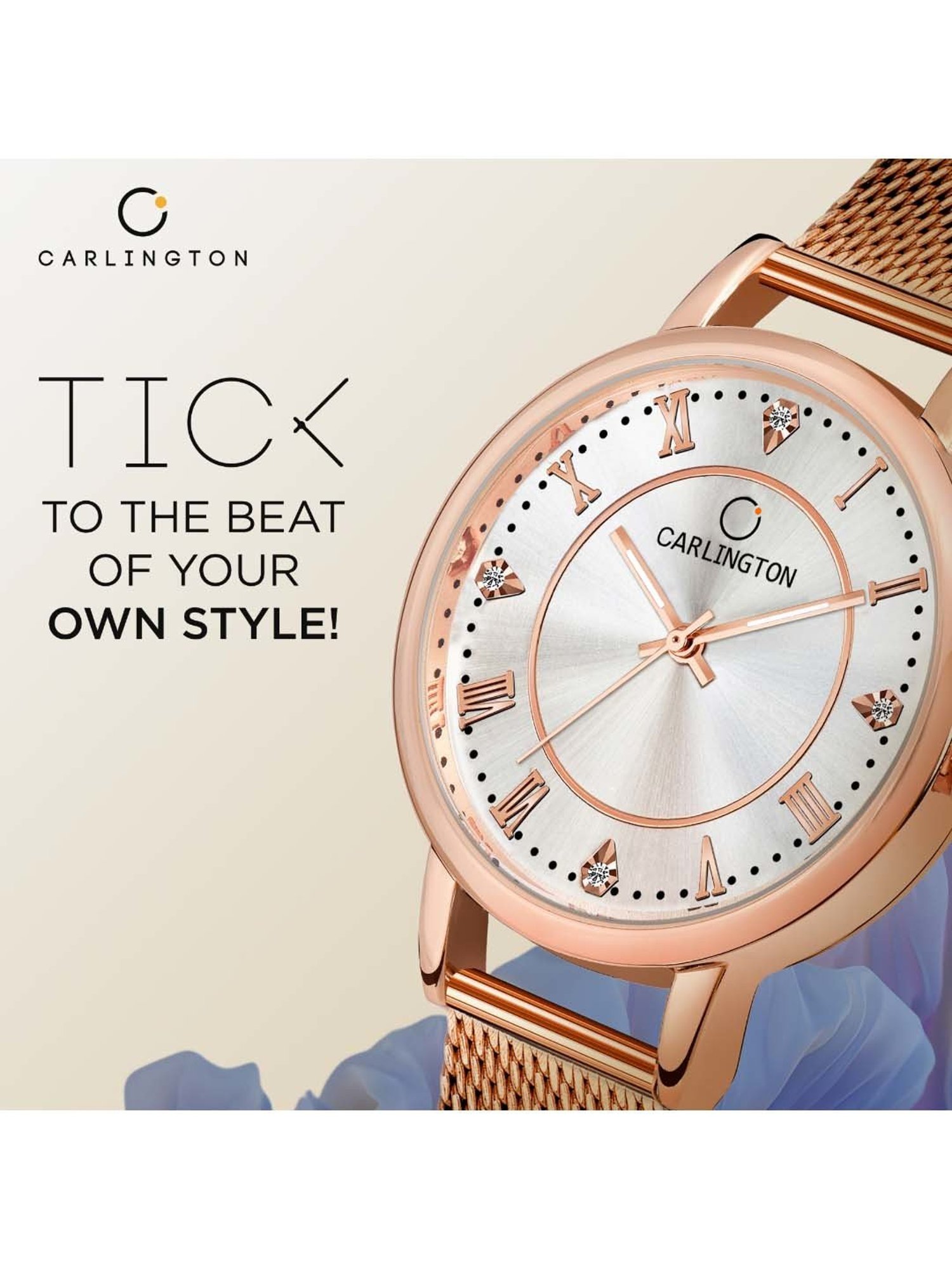 CARLINGTON CT 2013 Analog Watch for Women