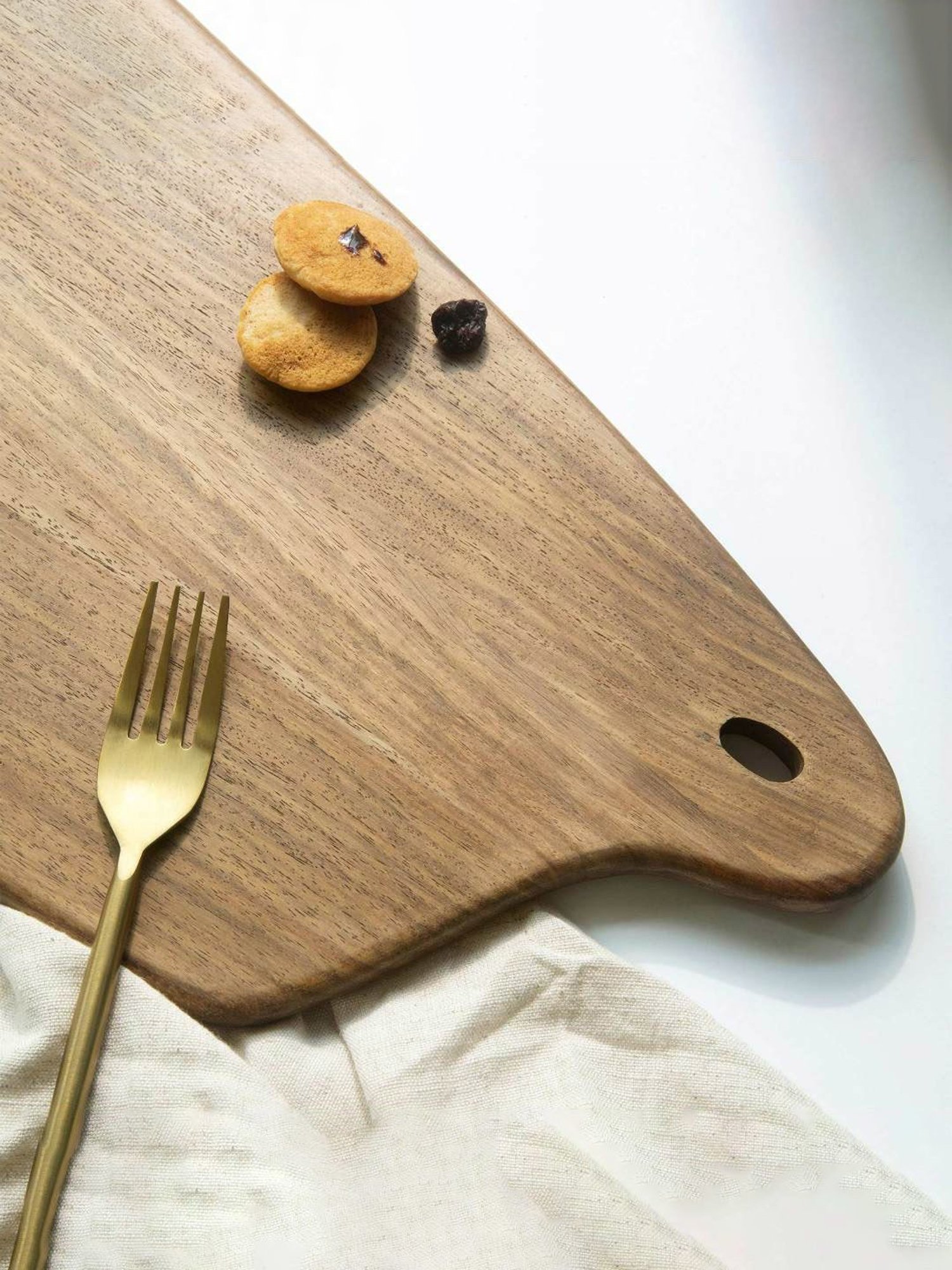 Crayton Beige & Brown Bamboo Chopping Board - Set of 1