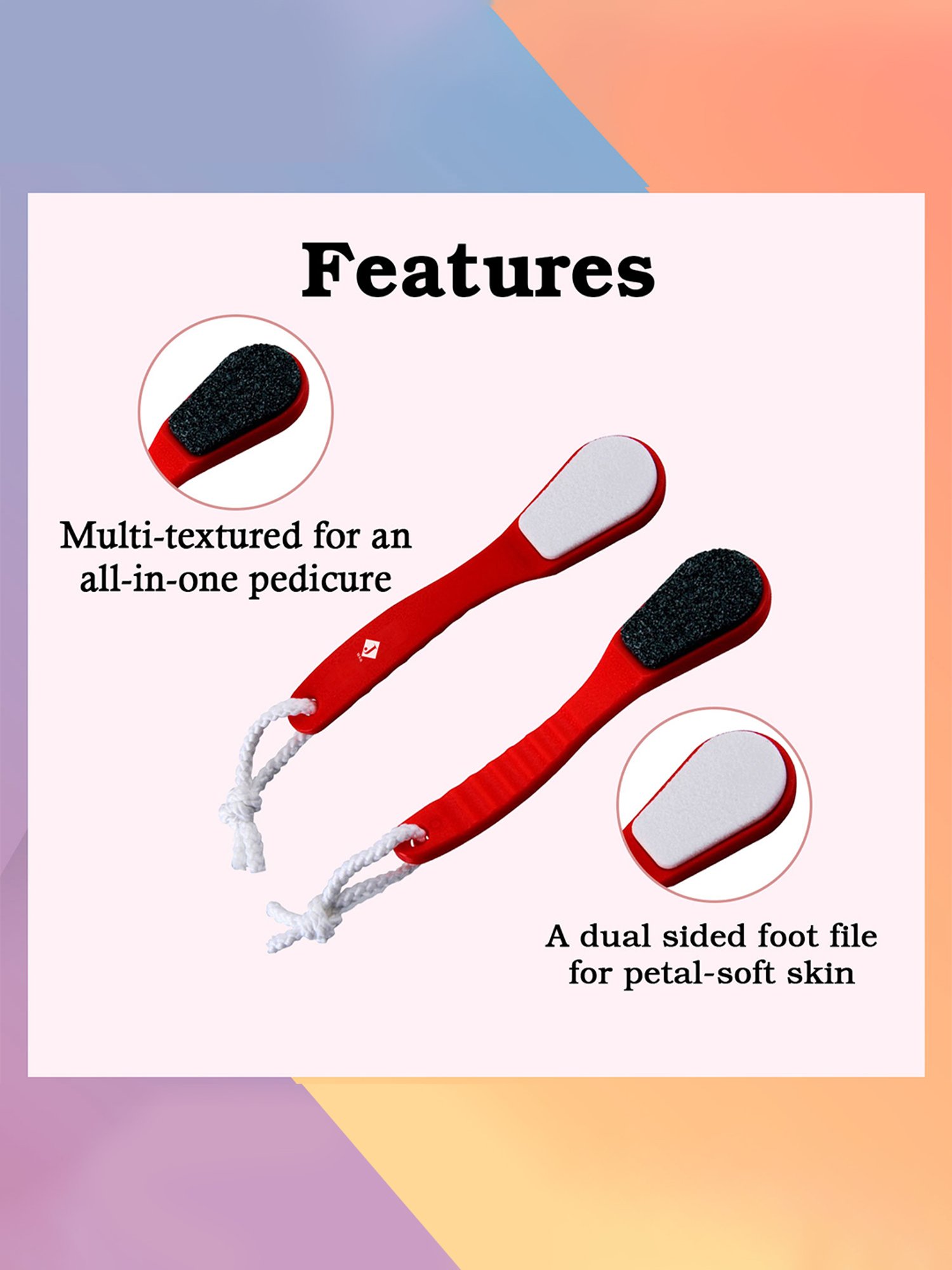 Jaquline USA Ceramic Stone and Pedicure File