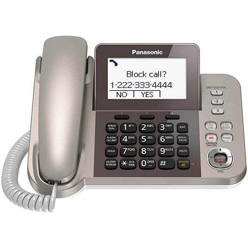 KXTGF352N Dect 2Handset Landline Telephone Renewed