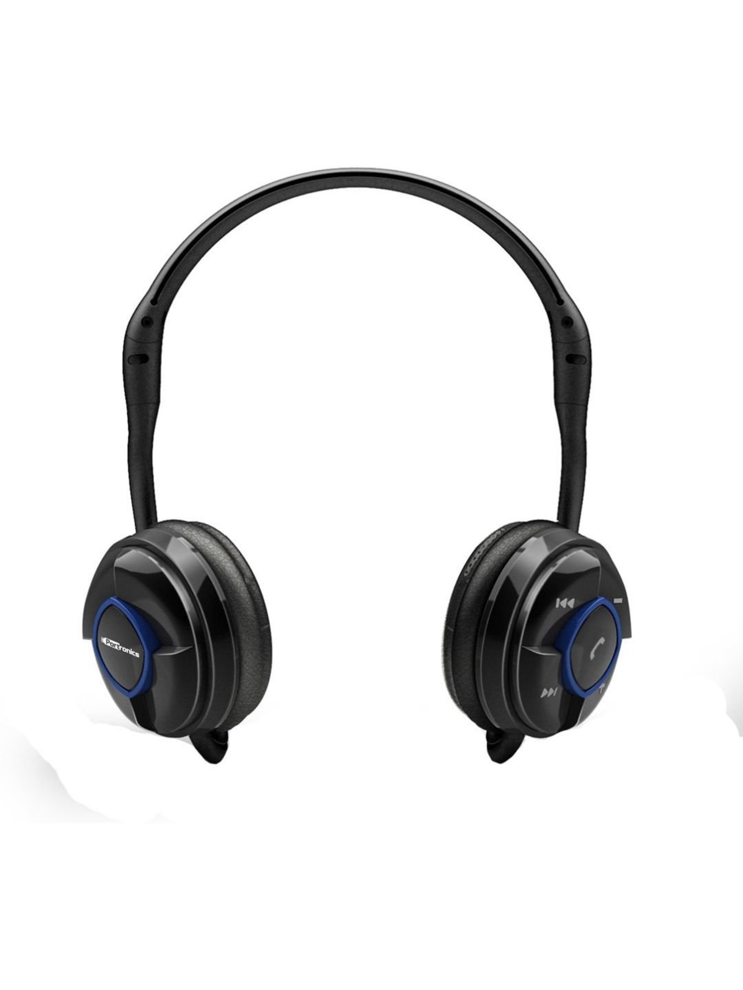 Portronics Muffs POR 149 Bluetooth Headset Black