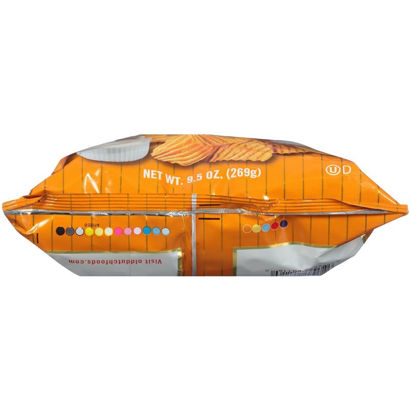 Old Dutch Family Pack Cheddar & Sour Cream Rip-L Potato Chips 9.5oz