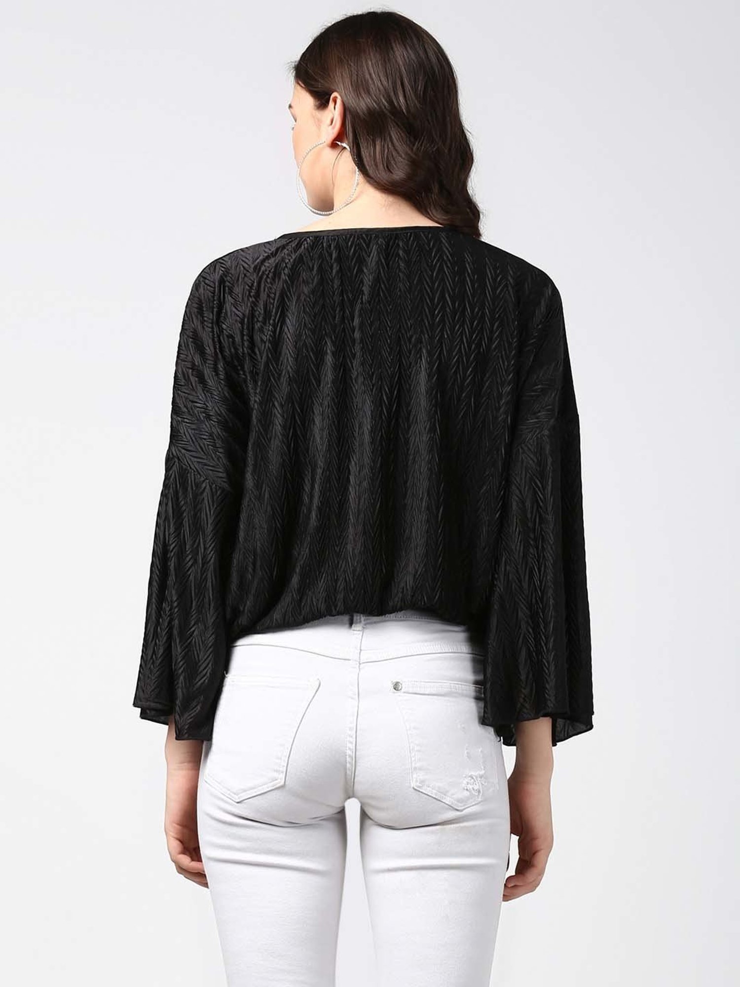 StyleStone Black Self Design Box Top