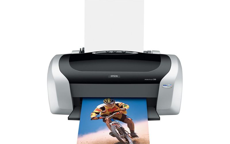 Epson Stylus C88+ Inkjet Printer - Color - 23 ppm Mono / 14 ppm Color - 5760 x 1440 dpi Print - 120 Sheets Input