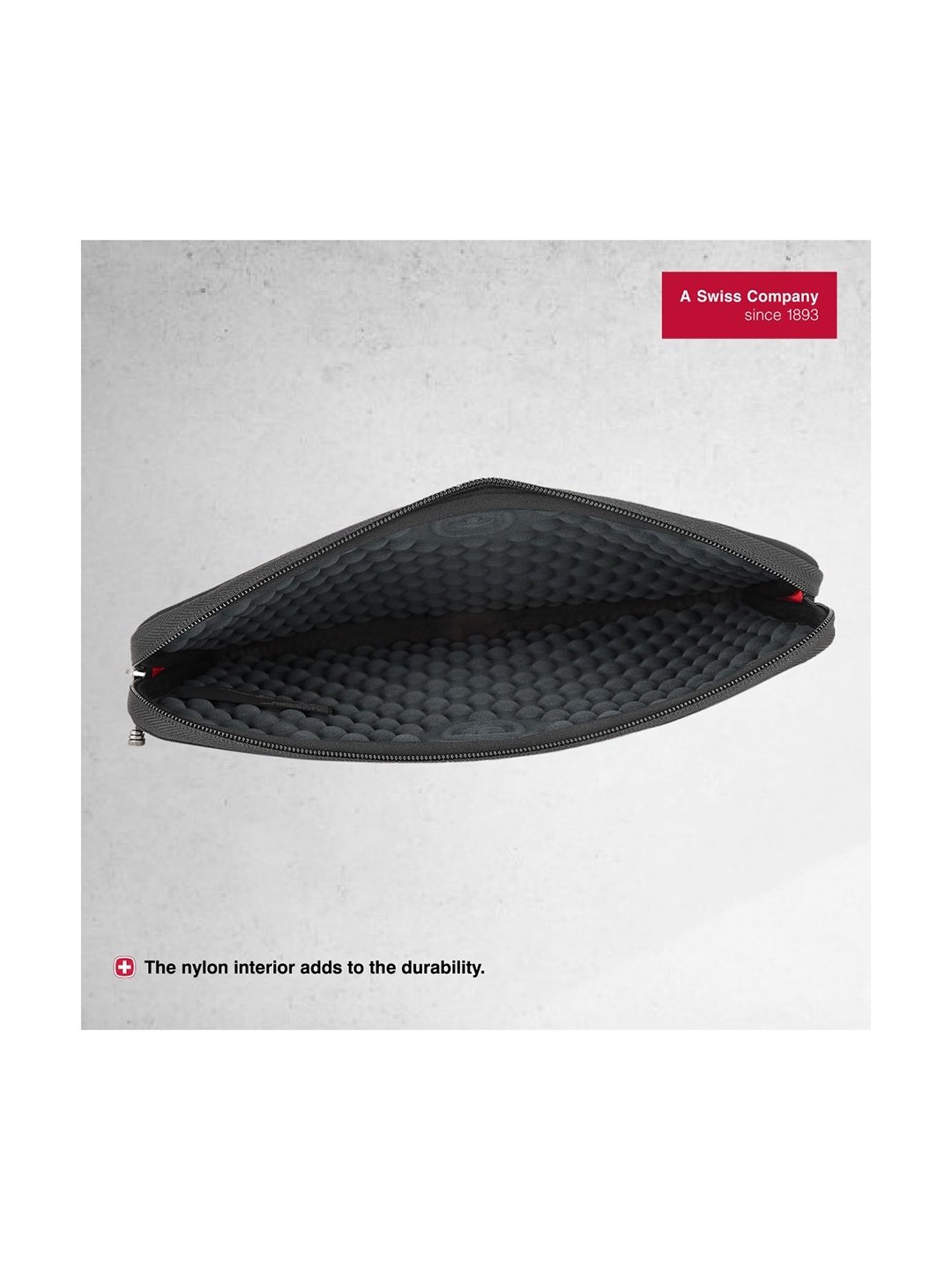 Wenger Black Solid Small Laptop Sleeve