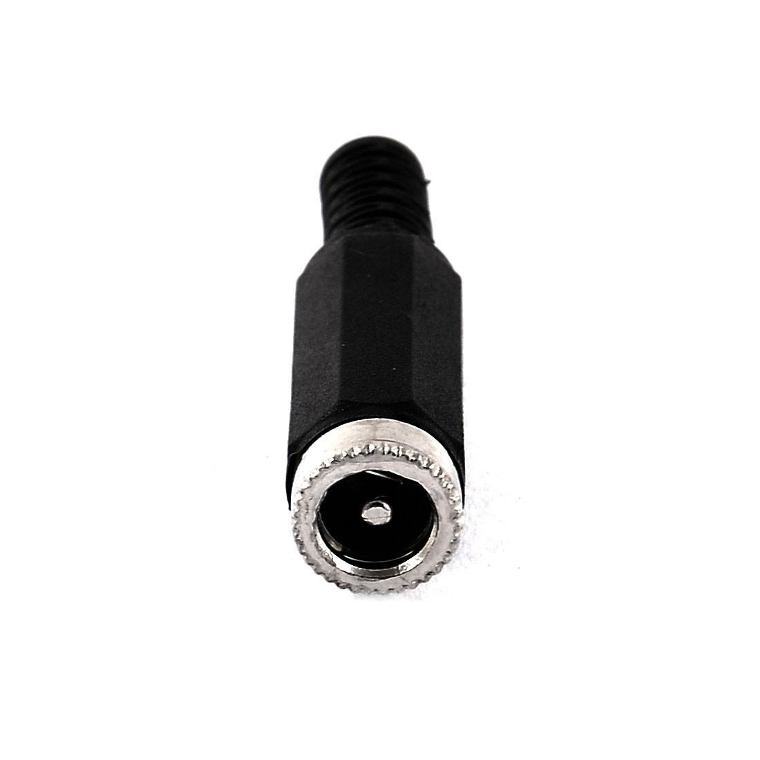 Global Bargains 2pcs 5.5mm x 2.1mm Solder Type Female DC Power Inline Plug Socket Jack Connector