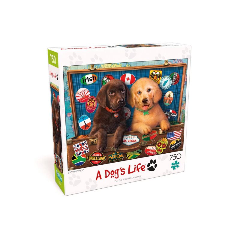 Buffalo Games Dog's Life: Best Friends Puzzle 750pc