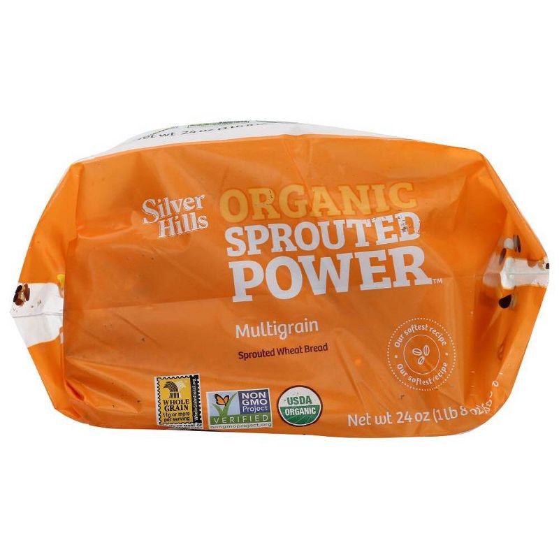 Silver Hills Bakery Organic Multigrain Sprouted Wheat Bread - 24oz