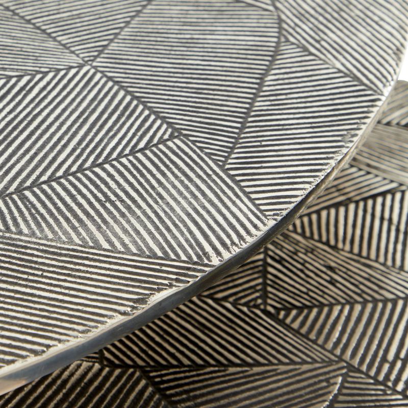 2pk Aluminum Patio Accent Table - Olivia & May