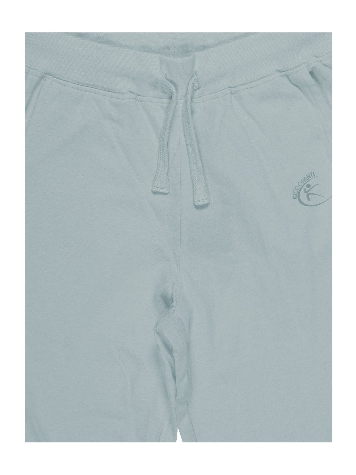 Kiddopanti Unisex Grey Solid Trackpants