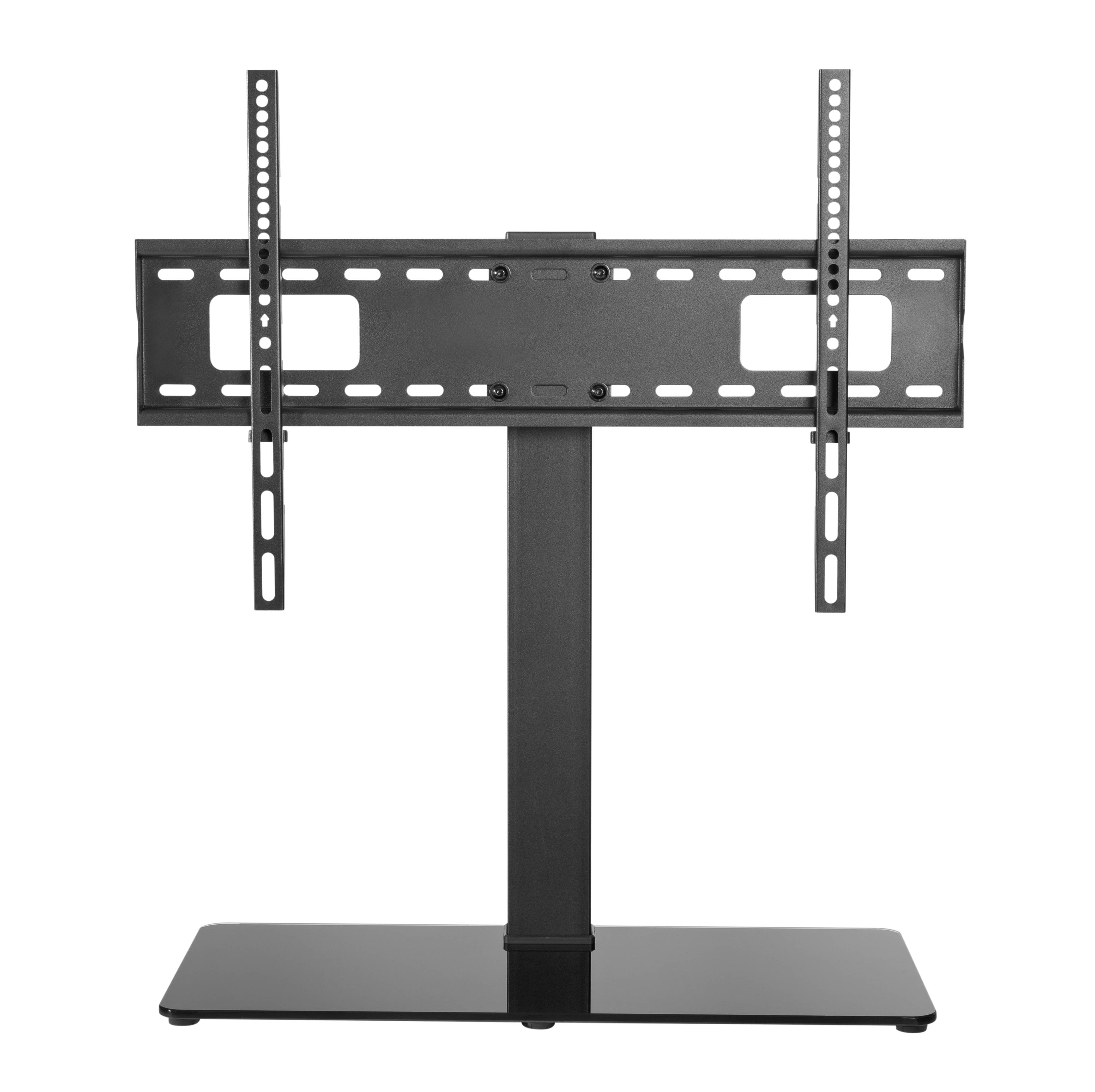 Large Tabletop TV Stand Mount with 35&deg; Swivel, 37"-70" TVs up to 88lbs